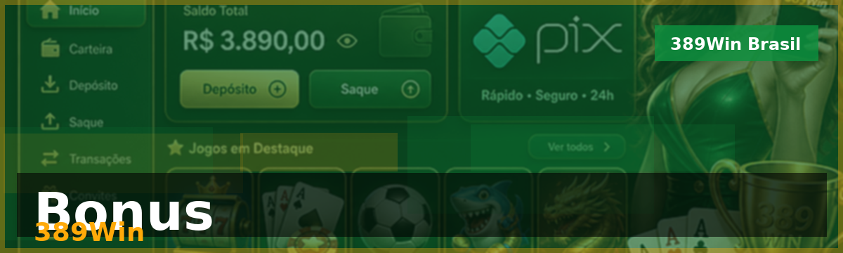 389Win — Bônus, Promoções e VIP